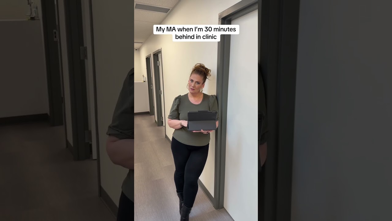 When I’m Running Behind in Clinic