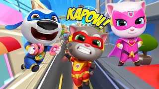Talking Tom Hero Dash - NEW UPDATE -  Daily Mission All Characters  Android iOS