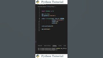 How to Add Sliders to Your Python GUI | Python Tutorial