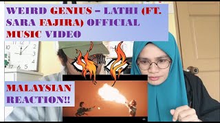 REACTION Weird Genius - LATHI (ft. Sara Fajira) Official Music Video by Malaysian Couple