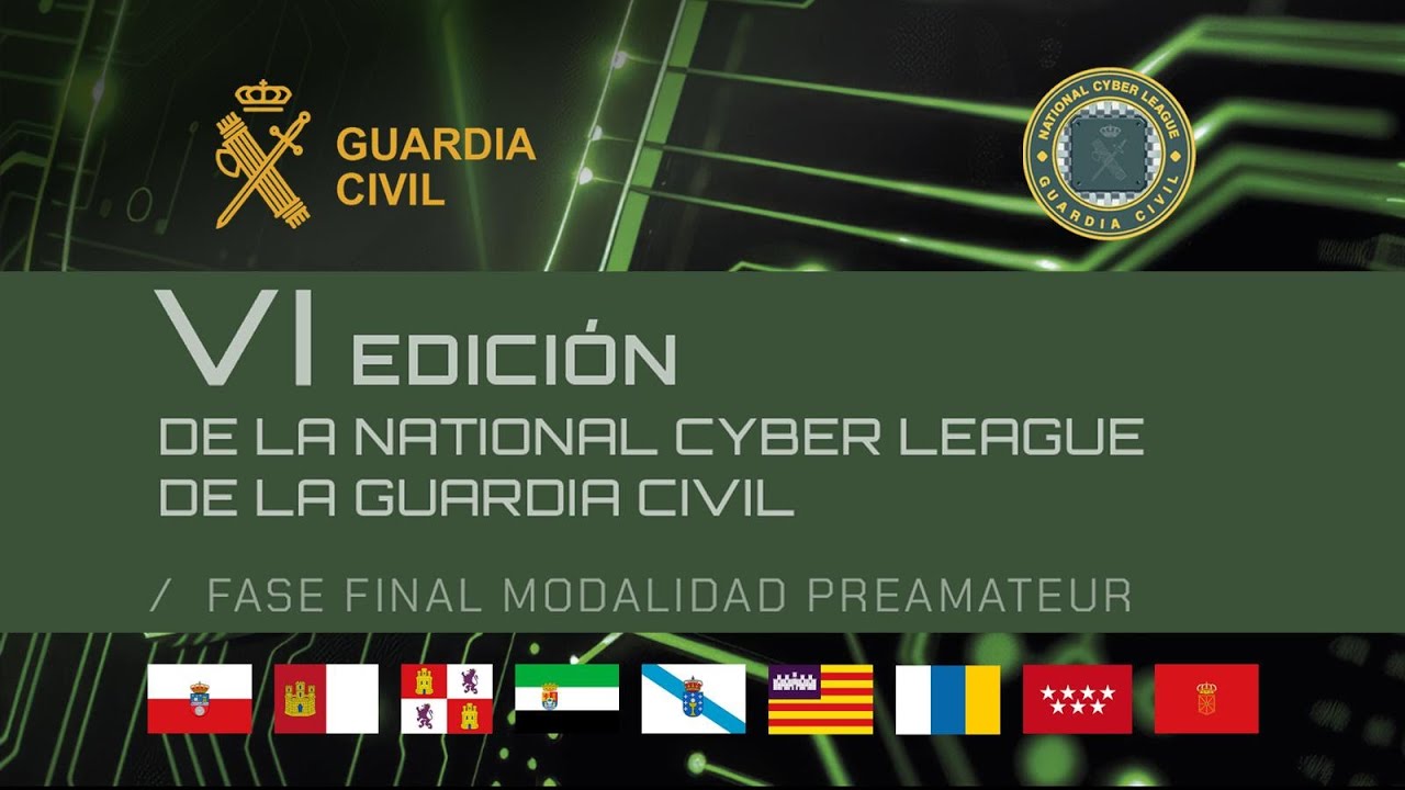Acto de clausura FASE FINAL VI National Cyber League Guardia Civil modalidad PRE AMATEUR
