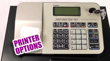 Casio SE S100 - Initial Setup