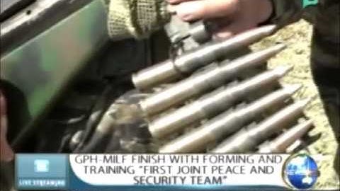 NewsLife: GPH-MILF finish w/ forming & training "First Joint Peace & Security Team"