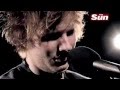 Ed sheeran  skinny love the sun biz session