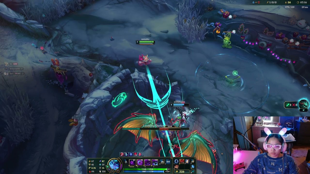 01/05/2026 - Vex Mid - 7/4/10 | 47% KP - Solo Ranked - 3rd Overall - Victory Gold 2