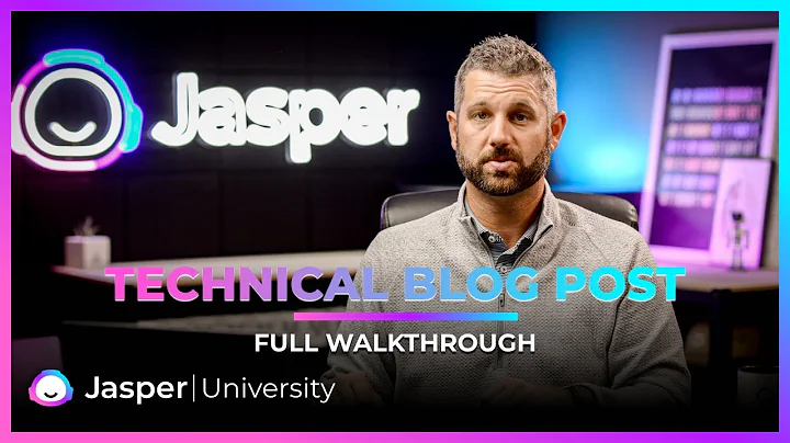 Writing a Technical Blog Post With Jasper AI (Full Walkthrough)  Jasper University