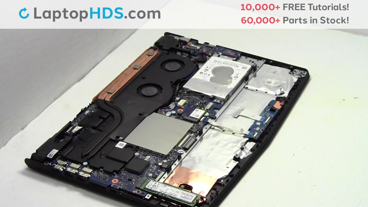How to replace Laptop Solid State Drive Lenovo Legion Y520. Fix, Install, Repair SSD Y720