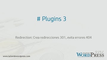 Plugin para hacer redirecciones en WordPress - Redirection