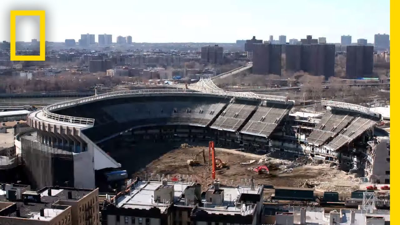 See Yankee Stadium Vanish in 30 Seconds