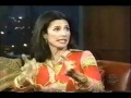 Mimi Rogers interview on late show