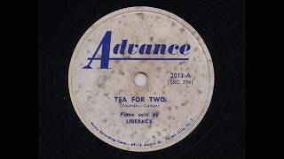 Liberace &#39;Tea For Two&#39; 78 rpm 1951 78 rpm