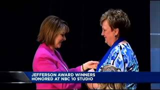 NBC 10, United Way honor Jefferson Award winner