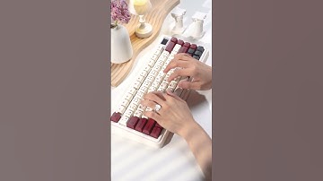 ABM081 Stellar #asmr #typingasmr #soundtest #asmrcommunity #keyboardgaming #gamingkeyboard #cidoo