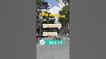 Bán nhà Quận 5, siêu Vị trí Góc Trần Hưng Đạo với An Bình, ngang lớn 5m cực hót. #trending