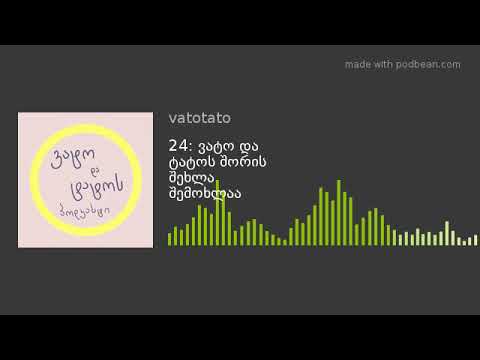 24: ვატო და ტატოს შორის შეხლა შემოხლაა