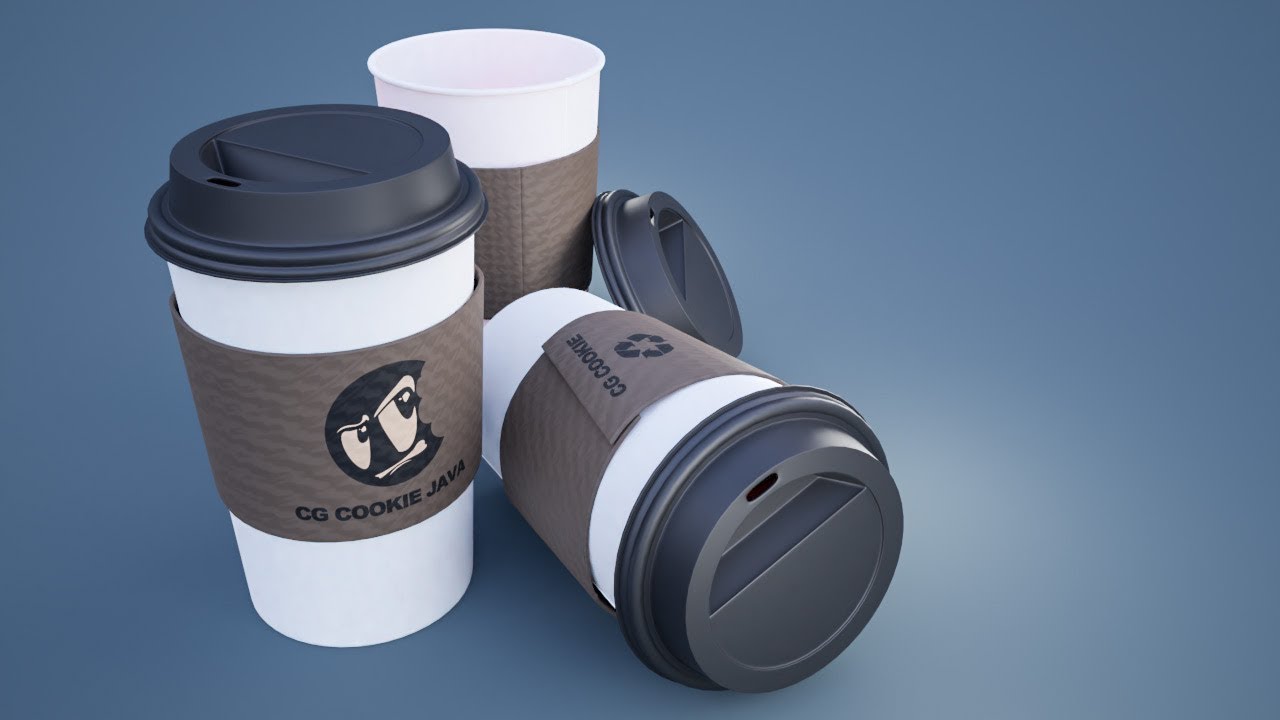 jonathan williamson md CGC Classic: Creating a Take Away Coffee Cup Pt. 2 (Blender 2.6)
