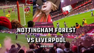Nottingham Forest vs Liverpool (Away Day Matchday Vlog) - Captain Chaos Darwin Nunez Wins The Game!