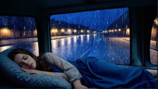 Sound cures insomnia, falls asleep immediately when hearing the sound of heavy rain
