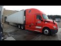 February 17, 2022/53 Trucking. Loading at Salm Partners, Denmark Wisconsin