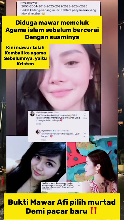 Viral! Mawar AFI Diduga Tinggalkan Agama Demi Cinta? #mawarafi #trending #shorts #viralvideo