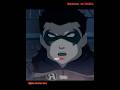 Father son daily bickering. #batman #justiceleague #robin #dccomics #movie #cartoon #anime