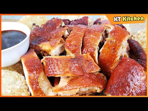 GÀ QUAY - Bí Quyết Làm Gà Quay và Xôi Chiên Phồng Thơm Ngon Như Nhà Hàng - Roasted Chicken