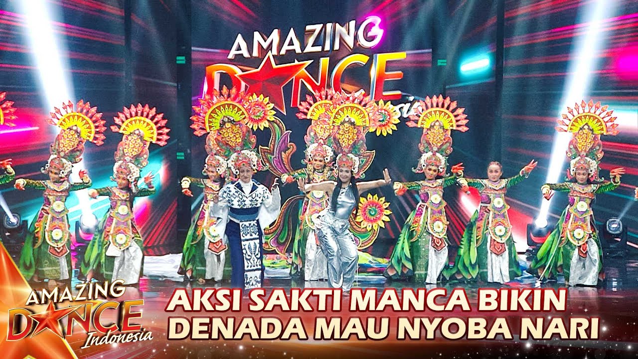 Denada & Eyang Mencoba Tari Legong Kuntul | AMAZING DANCE INDONESIA 2024