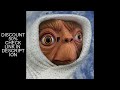 Realistic ET Alien Latex Mask Halloween Carnival Party Movie E.T. the Extra-Terrestrial Cosplay Cree
