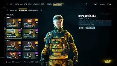 Skin Imperméable Finka Rainbow Six Extraction