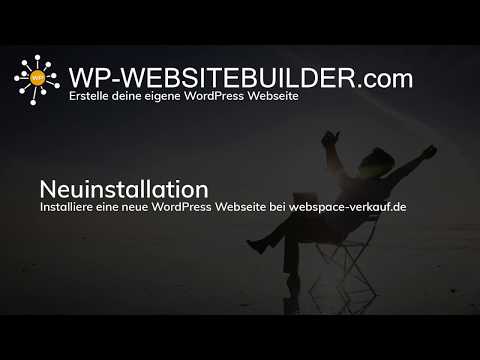 neuinstallation webspace verkauf