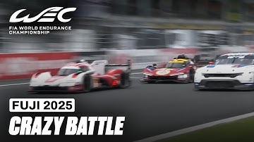 Incredible Ferrari vs Porsche Battle Through Traffic | 6 Hours of Fuji | FIA WEC