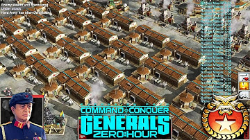 China Nuke 1vs7 Hard | Command & Conquer Generals Zero Hour