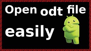 how to open odt file in android phone screenshot 4