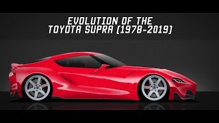Toyota Supra. Эволюция серии (1978-2019) || Toyota Supra. Evolution (1978-2019)