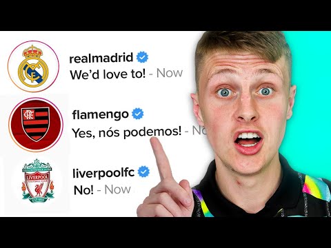 I Asked Every Football Club in The WORLD For FREE Football shirts!