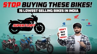 15 Bikes Nobody Wants to Buy in India | MotoPedia-in
