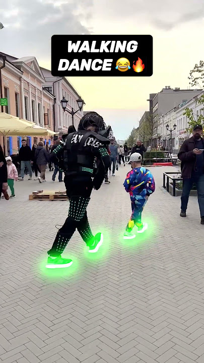 WALKING DANCE 😂 NEON MODE TUZELITY SHUFFLE 😨💥