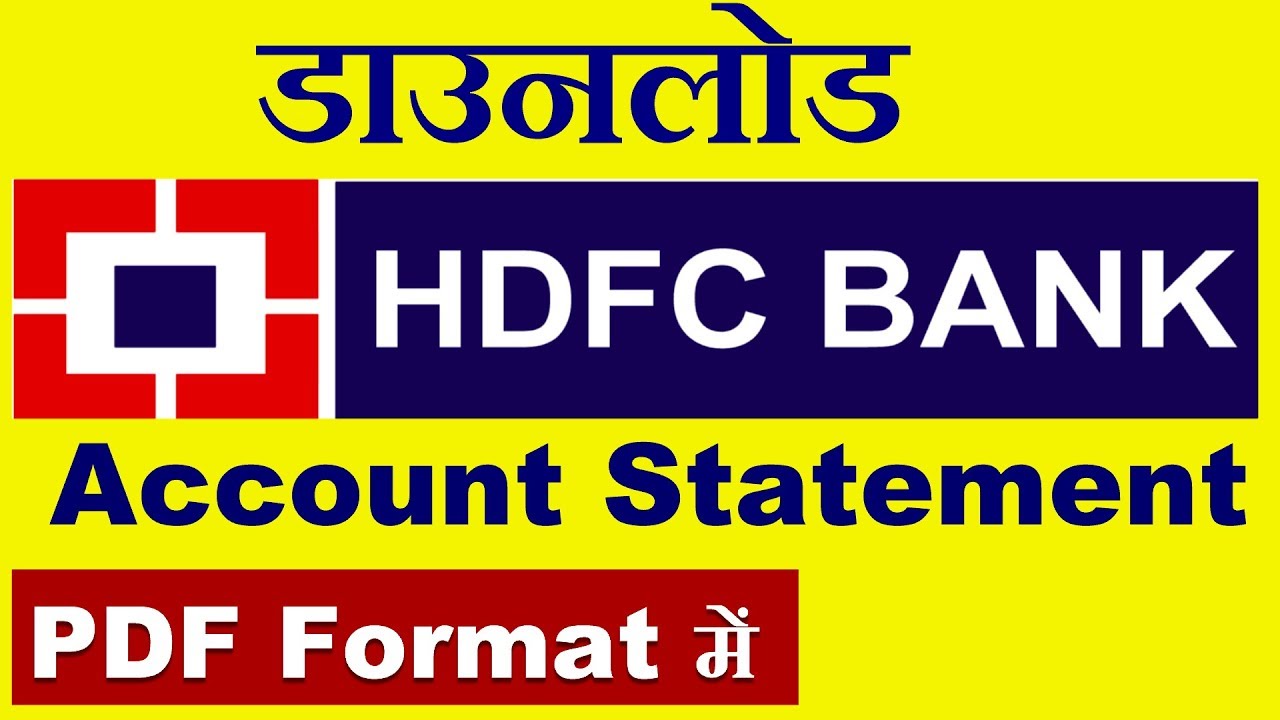 how-to-download-hdfc-bank-statement-in-pdf-format-youtube