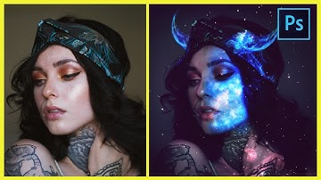 [ Photoshop Tutorial ] GALAXY PHOTO EFFECT - Editing Tutorial