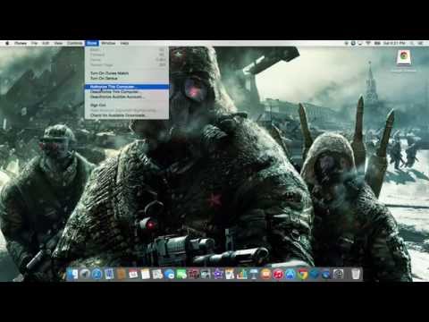 Tutorial 1: Como autorizar o iTunes no seu Mac