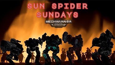 Sun Spider Sundays: SNS-PRIME Matches:
