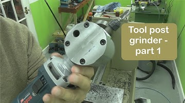 Tool post grinder - part 1