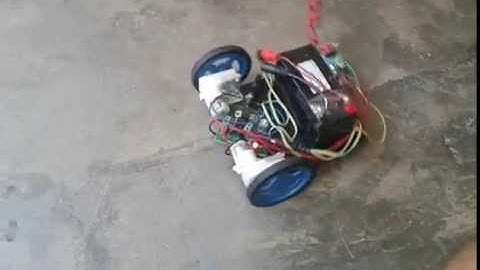 how to make simple wireless robot by using rf tx and rx