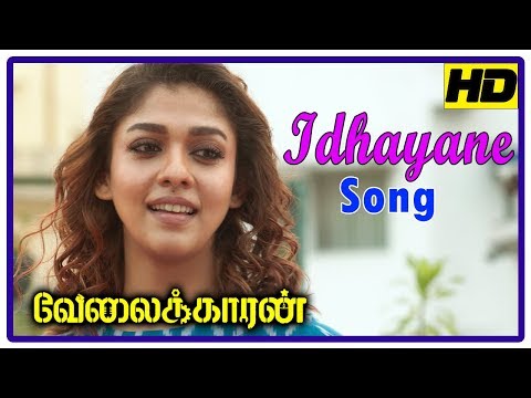 Idhayane Song | Nayanthara Falls For Sivakarthikeyan | Velaikkaran Scenes | Vijay Vasanth Is Stabbed
