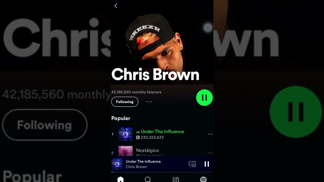 Chriss brown - under the influence @ChrisBrownVEVO  @Spotify