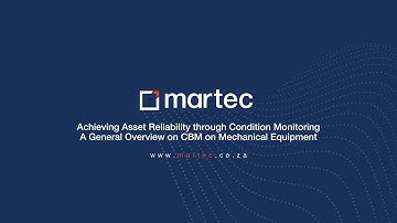 Achieving Asset Reliability through Condition Monitoring : Overview on CBM on Mechanical Equipment