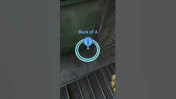 Csgo Overpass B Short Smoke From A Site Dumpster #csgo #overpass #smoke #shorts #game #pcgame