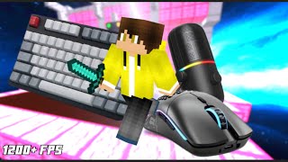 Thocky Keyboard + Mouse Sounds ASMR | Pika Network Bedwars