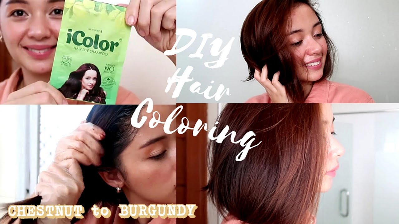 stimulere alkohol omfattende HOW TO COLOUR YOUR HAIR at HOME | ICOLOR Hair Dye Shampoo at Home | Jea  Chan - YouTube