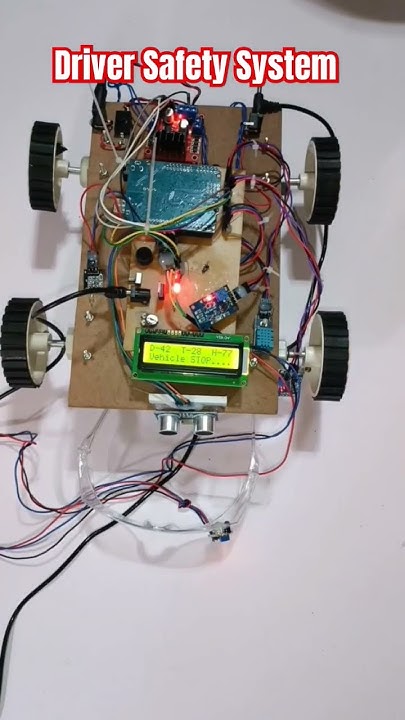 Driver Safety System Using Arduino , Alcohol sensor, smoke sensor, fall ...